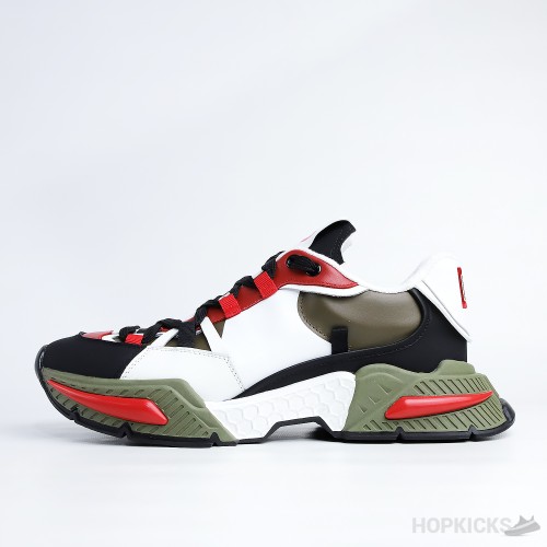 D&G Mixed Material Air Master Sneaker (Dot Perfect)